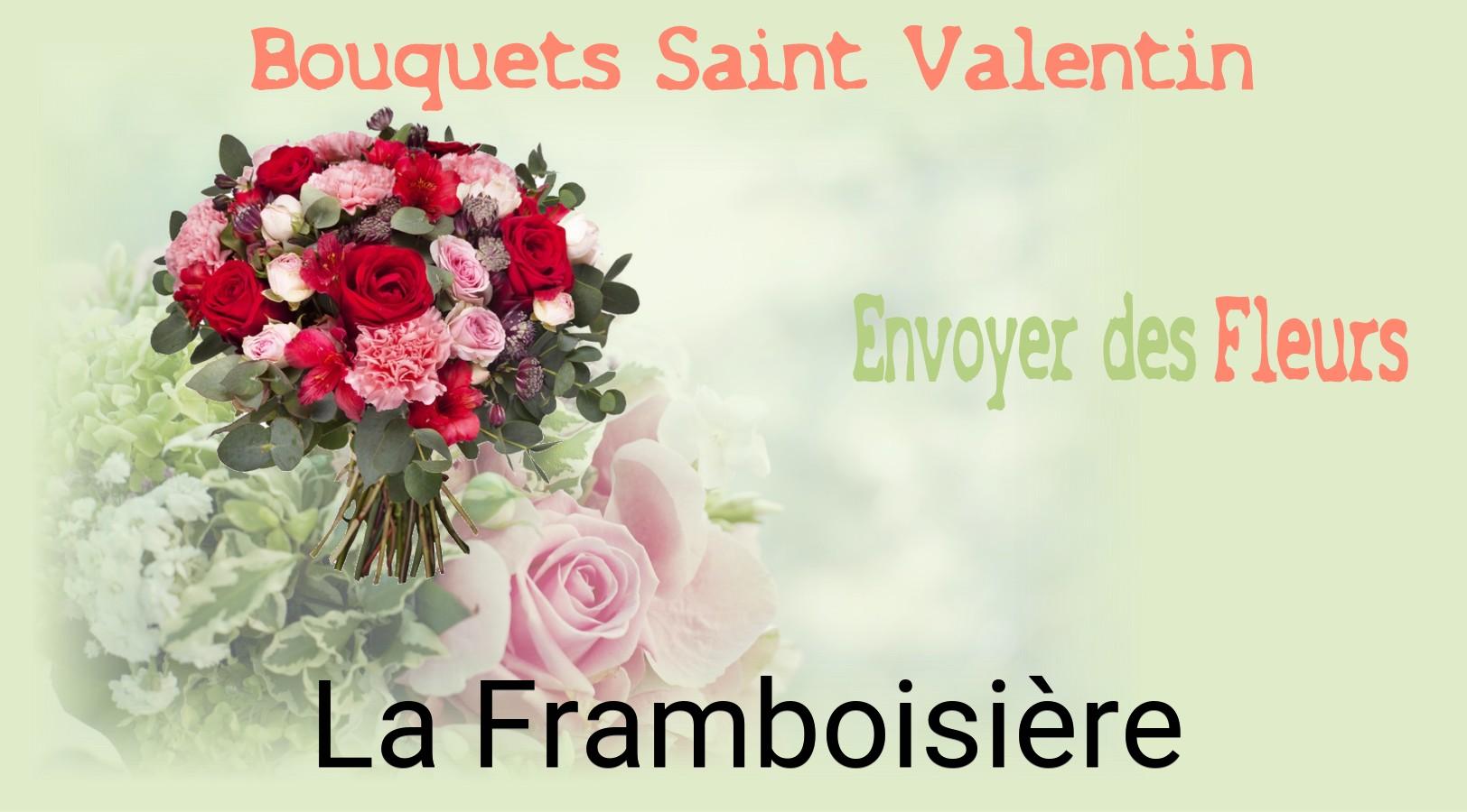 Roses de Saint-Valentin livrées à La Framboisière